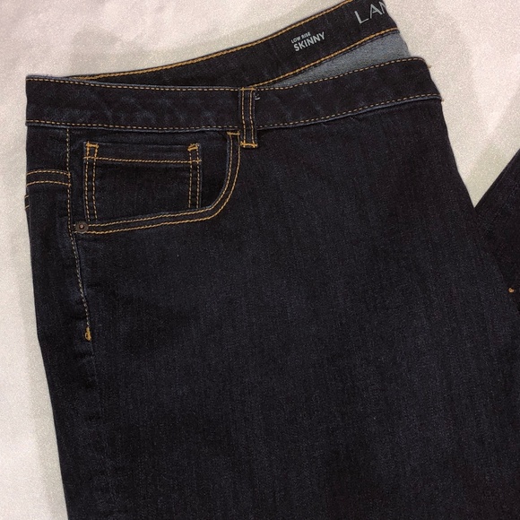 Lane Bryant Denim - Lane Bryant Low rise skinny  jeans